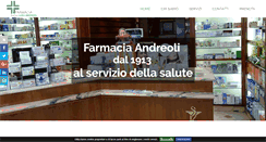 Desktop Screenshot of farmaciaandreoli.biz